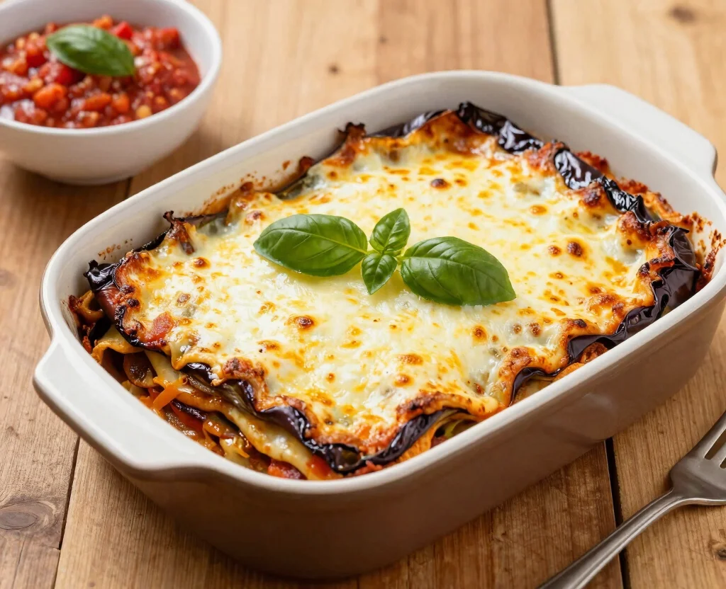 15 Gluten Free Vegetarian Recipes – Safe & Tasty - 12. Eggplant Parmesan 1