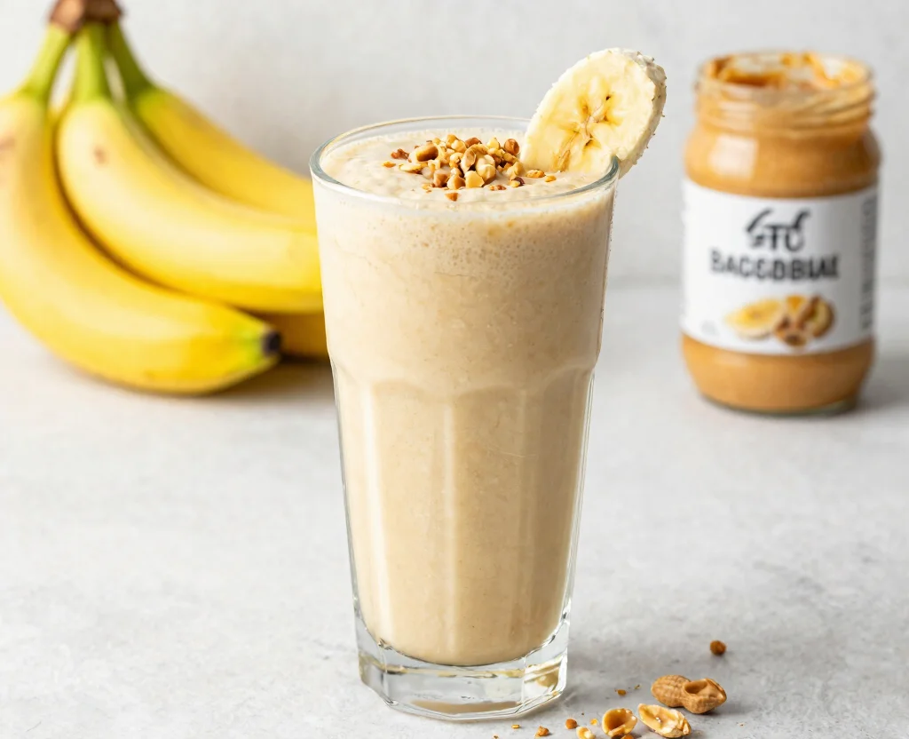 15 Simple Vegetarian Recipes – Minimal Ingredients, Maximum Flavor - 13. Peanut Butter Banana Smoothie 1