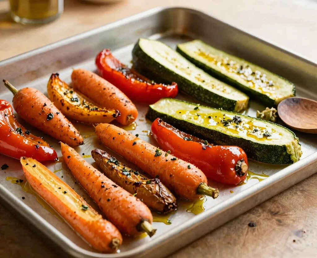 15 Simple Vegetarian Recipes – Minimal Ingredients, Maximum Flavor - 9. Simple Roasted Vegetables 1