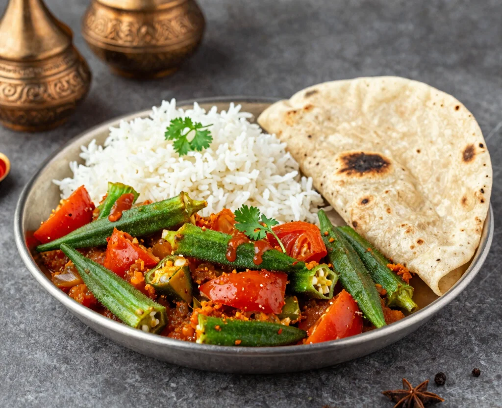 15 Veg Recipes of India: Vegetarian Indian Dishes – Traditional Flavors - 13. Bhindi Masala 1