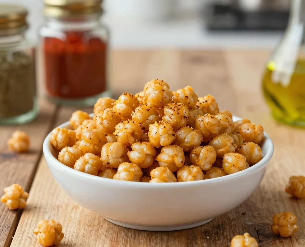 15 Vegetarian Air Fryer Recipes – Crispy & Healthy - 1. Crispy Air Fryer Chickpeas 1