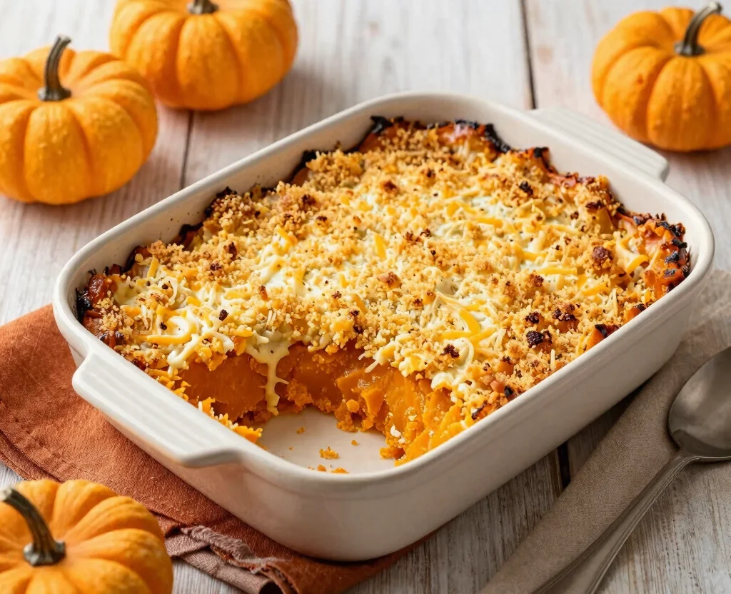 15 Vegetarian Butternut Squash Recipes – Seasonal & Comforting - 11. Butternut Squash Casserole 1