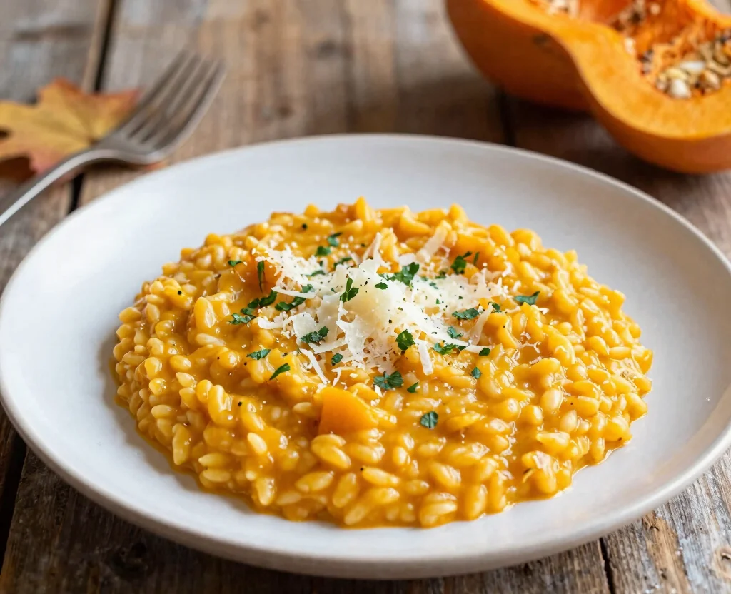 15 Vegetarian Butternut Squash Recipes – Seasonal & Comforting - 7. Butternut Squash Risotto 1