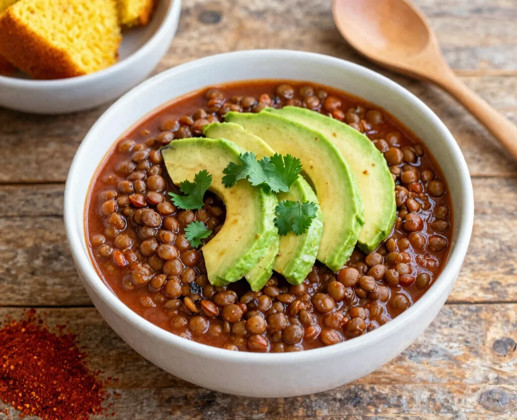 15 Vegetarian Instant Pot Recipes – Fast & Convenient - 2. Lentil Chili 1