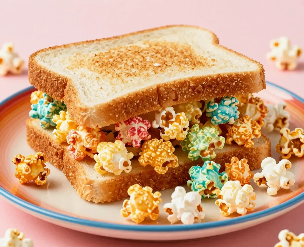 16 Easy Sandwich Recipes Vegetarian Indian – Quick & Flavorful - 14. Popcorn Sandwich 1