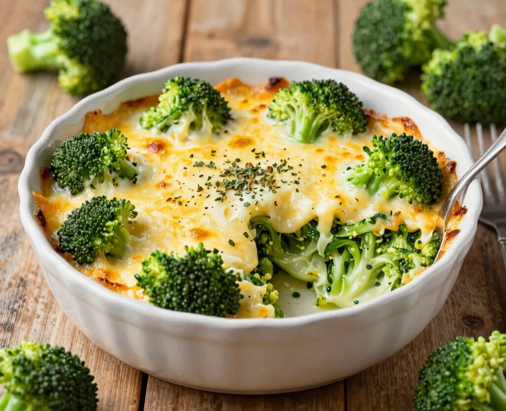 16 High Protein Low Carb Vegetarian Recipes – Lean & Filling - 14. Broccoli and Cheese Casserole 1