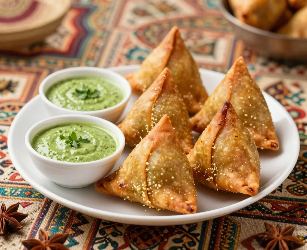 16 Indian Cooking Recipes Vegetarian – From Basics to Advanced - 9. Samosa (Spiced Potato Pastry) 1
