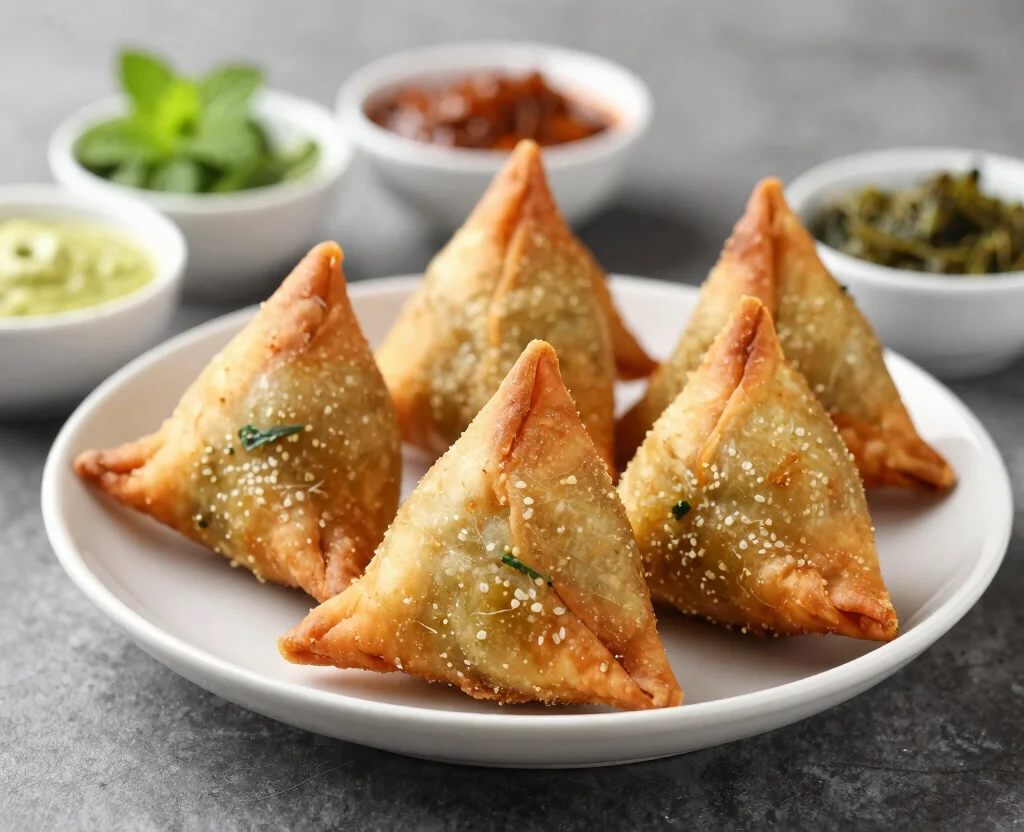 16 Indian Food Recipes Vegetarian Dinners – Hearty & Flavorful - 12. Vegetable Samosas 1