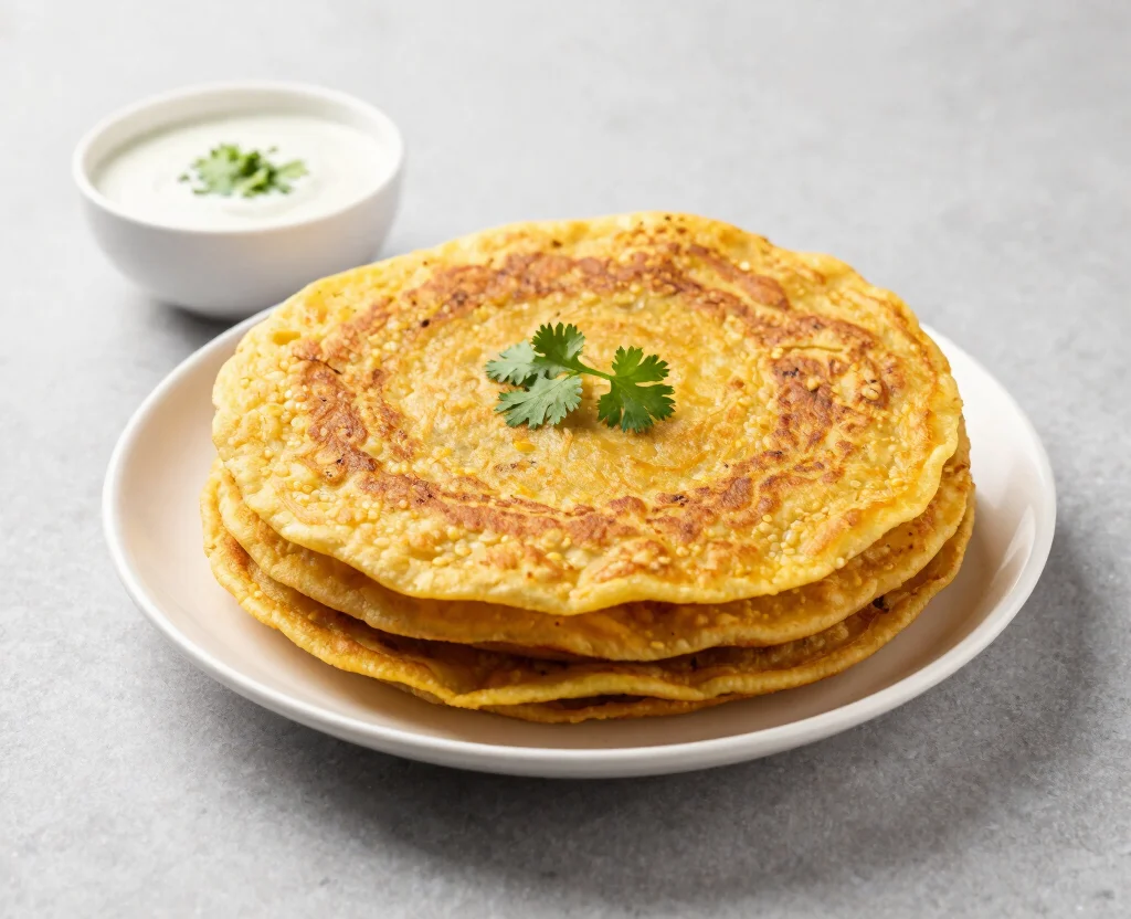 16 Indian Food Recipes Vegetarian Dinners – Hearty & Flavorful - 13. Moong Dal Chilla (Lentil Pancakes) 1