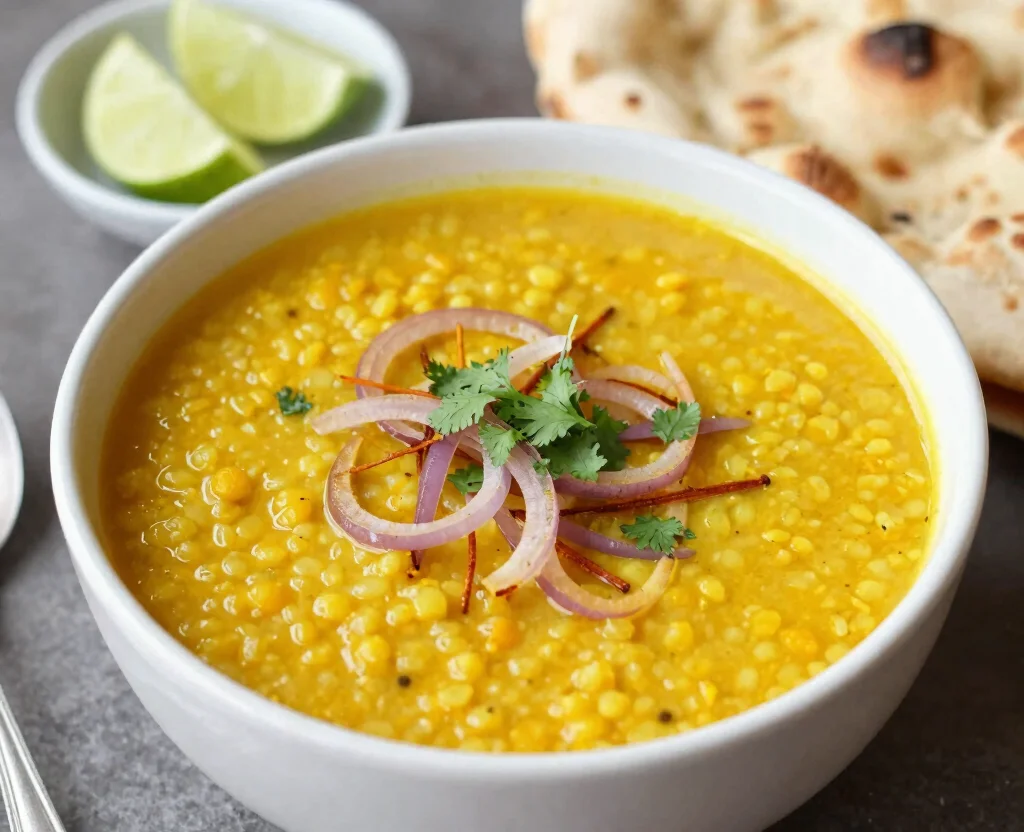 16 Indian Food Recipes Vegetarian Dinners – Hearty & Flavorful - 4. Lentil Soup (Dal Tadka) 1