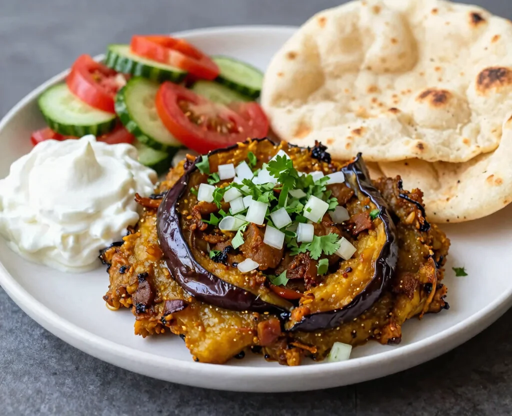 16 Indian Food Recipes Vegetarian Dinners – Hearty & Flavorful - 6. Baingan Bharta (Smoky Eggplant) 1