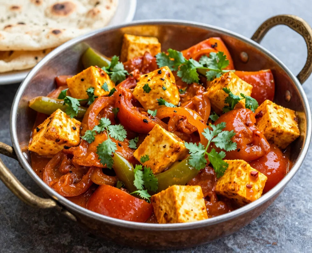16 Indian Food Recipes Vegetarian Dinners – Hearty & Flavorful - 9. Kadai Paneer 1