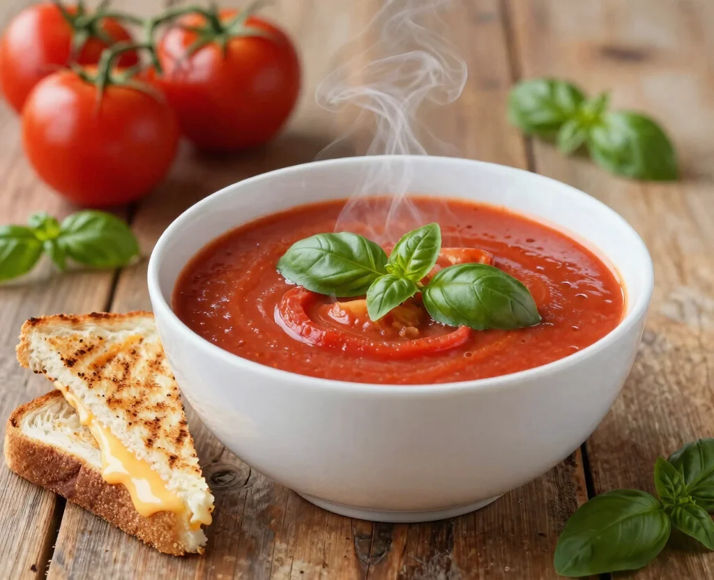 16 Low Calorie Vegetarian Recipes – Guilt-Free Eating - 13. Tomato Basil Soup 1