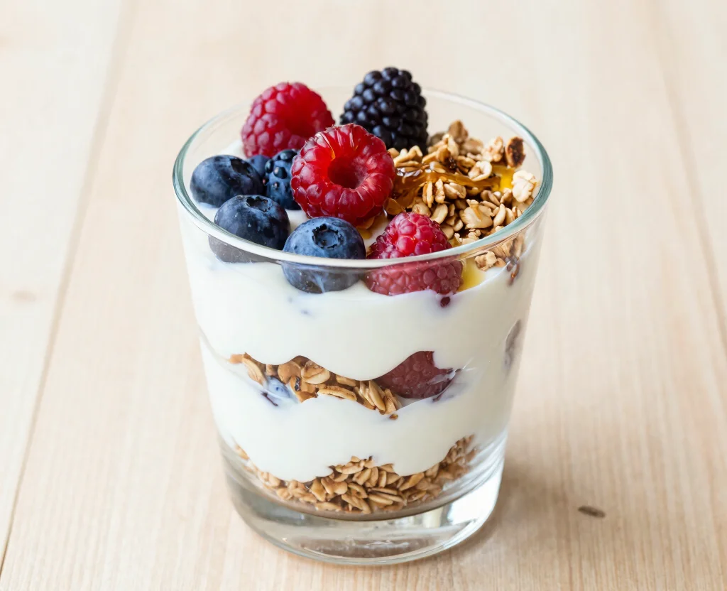 16 Quick and Easy Vegetarian Recipes – Ready in Minutes - 11. Greek Yogurt Parfaits 1