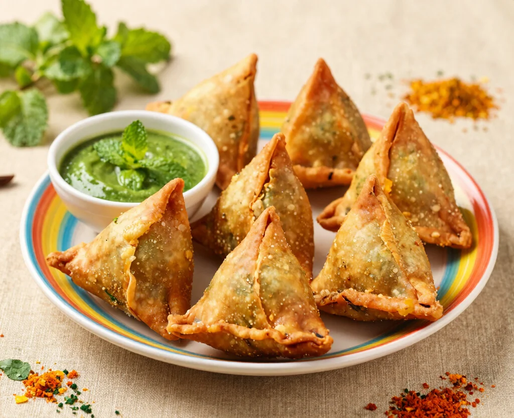 16 Starters Recipes Vegetarian – Perfect for Any Meal - 2. Indian Vegetable Samosas 1