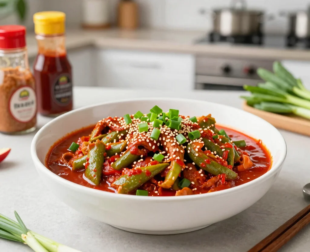 17 Hearty Vegetarian Chili Crock Pot Recipes to Keep You Warm - 17. Korean BBQ Vegetarian Chili 1