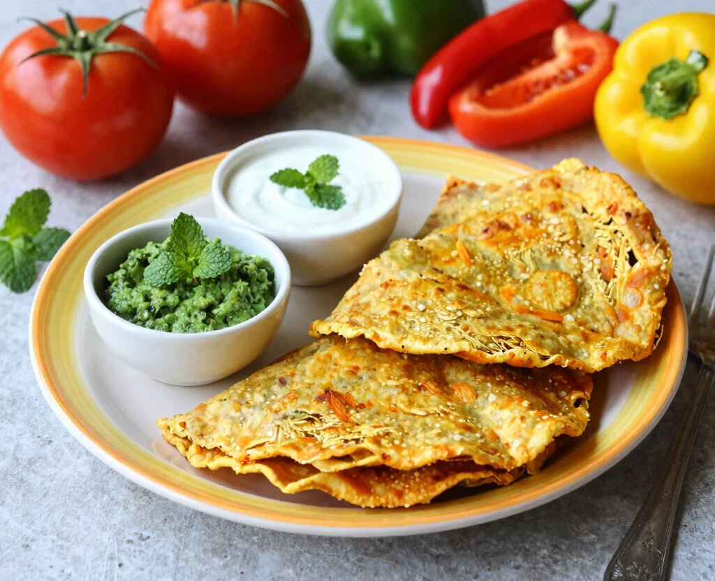 17 Indian Breakfast Recipes Vegetarian – Morning Delights - 14. Oats Chilla – Healthy Pancakes 1