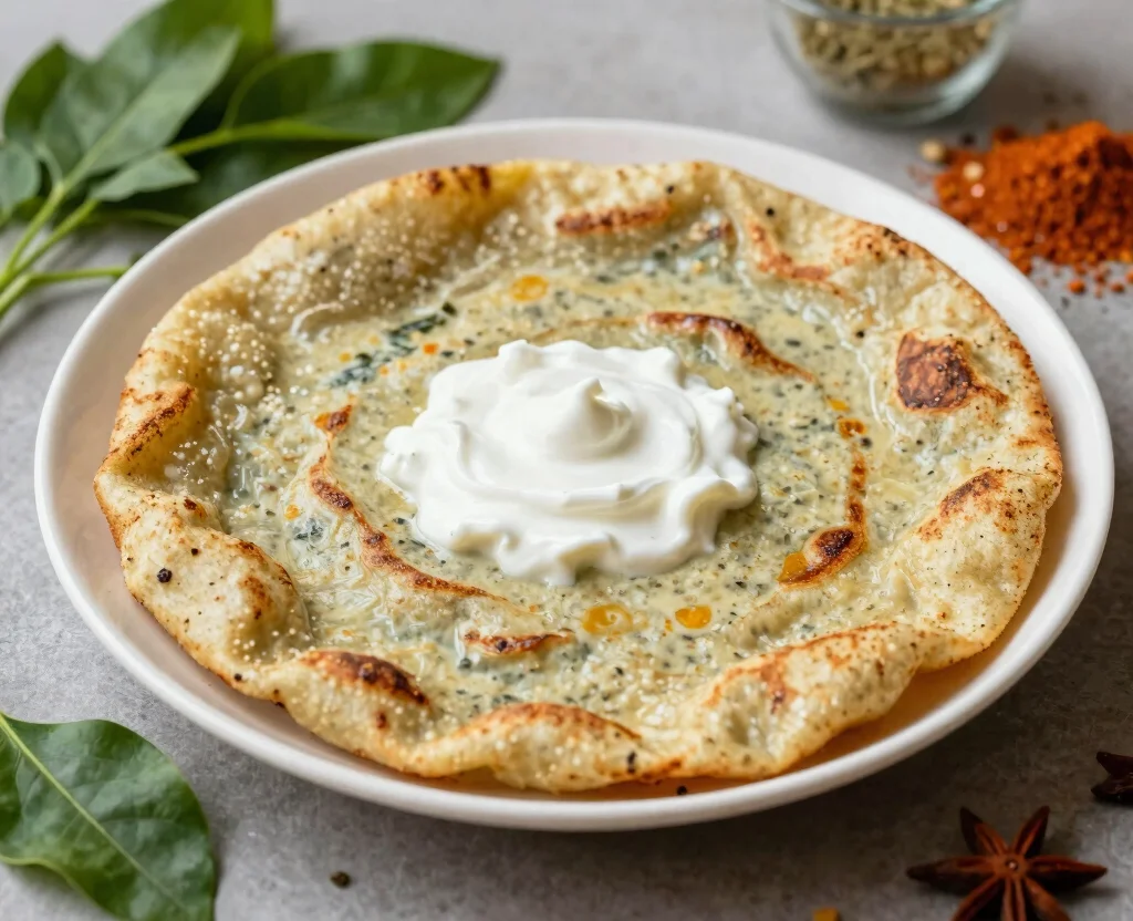 17 Indian Breakfast Recipes Vegetarian – Morning Delights - 7. Methi Malai Thepla – A Creamy Twist 1