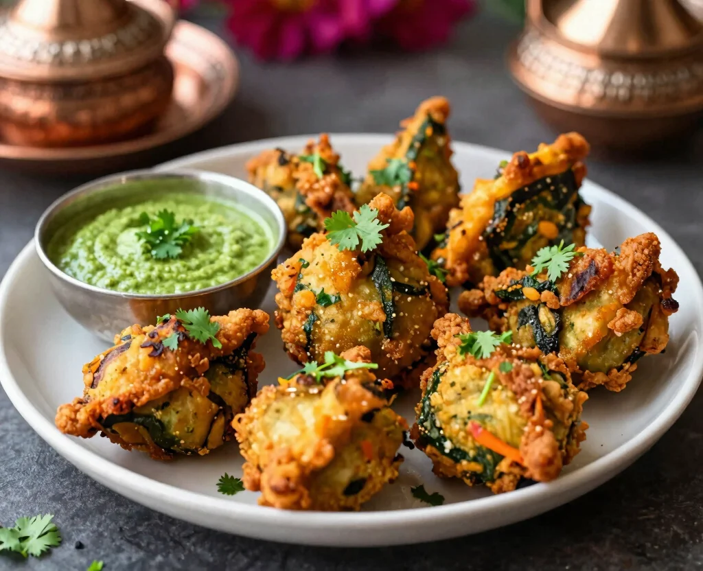 17 Must-Try Vegetarian Indian Dishes Recipes - 13. Vegetable Pakora 1