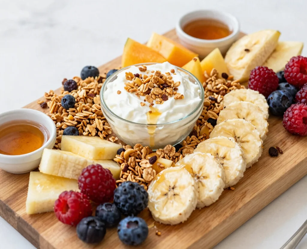 17 Vegetarian Charcuterie Board Ideas – Party Perfect - 15. Breakfast-Inspired Board 1