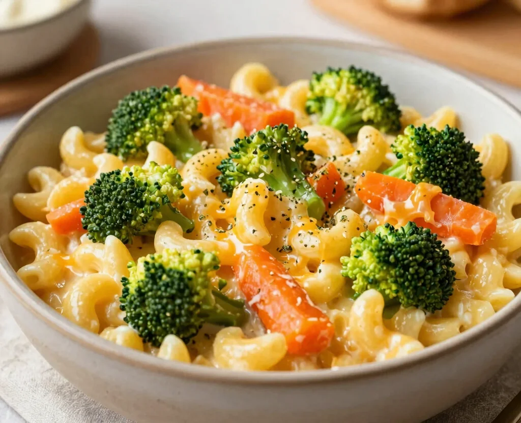 18 Easy Pasta Recipes Vegetarian – Comfort in a Bowl - 18. Veggie Mac and Cheese 1