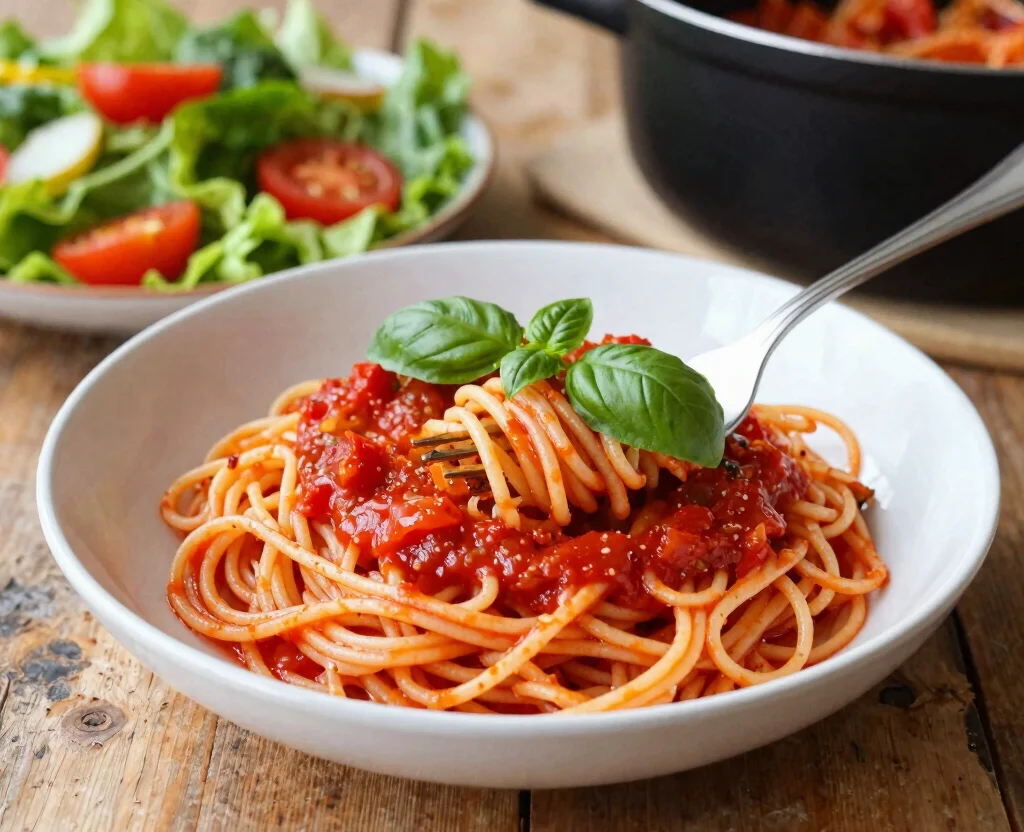 18 Easy Pasta Recipes Vegetarian – Comfort in a Bowl - 2. One-Pot Tomato Basil Pasta 1