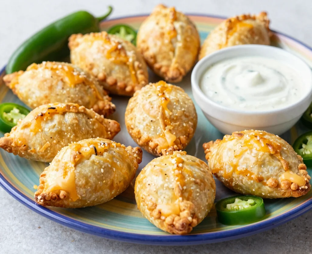 18 Puff Pastry Recipes Savory Vegetarian – Flaky & Flavorful - 8. Cheesy Jalapeño Popper Pastry Bites 1