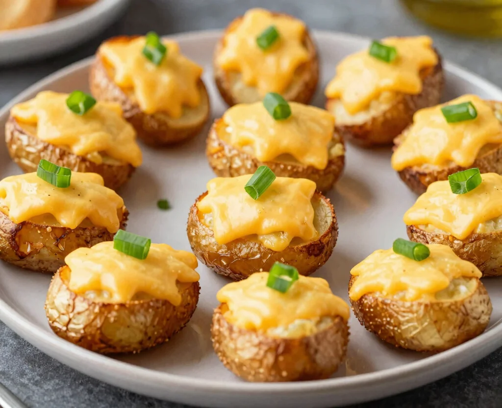 18 Vegetarian Appetizers for Party – Crowd-Pleasing - 14. Potato Skins 1