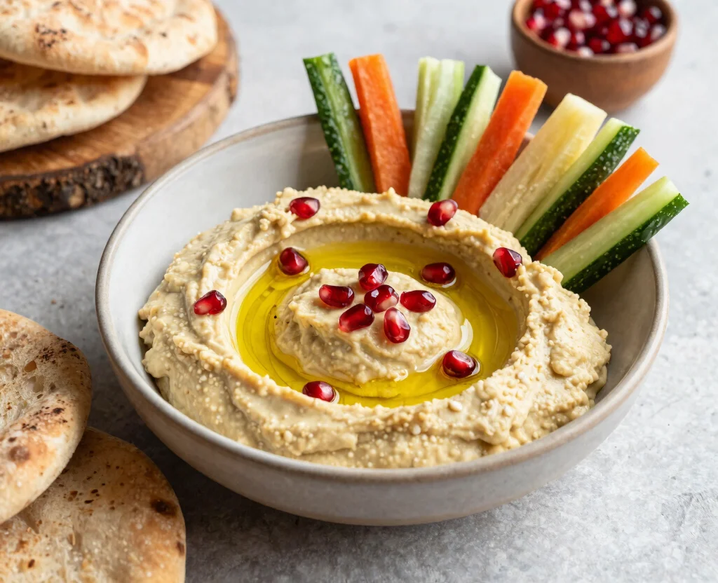 18 Vegetarian Appetizers for Party – Crowd-Pleasing - 5. Baba Ganoush 1