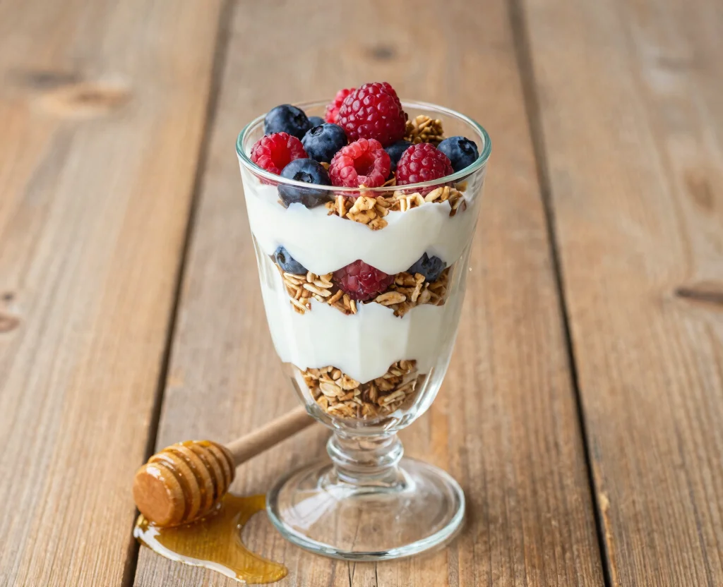18 Vegetarian Recipes for Picky Eaters – Kid-Approved - 15. Fruit and Yogurt Parfaits 1