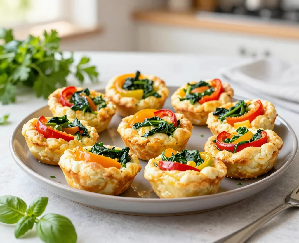 18 Vegetarian Recipes for Picky Eaters – Kid-Approved - 3. Mini Vegetable Frittatas 1