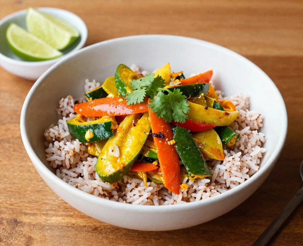 19 Clean Eating Recipes Vegetarian – Wholesome & Fresh - 11. Thai Coconut Curry with Vegetables 1