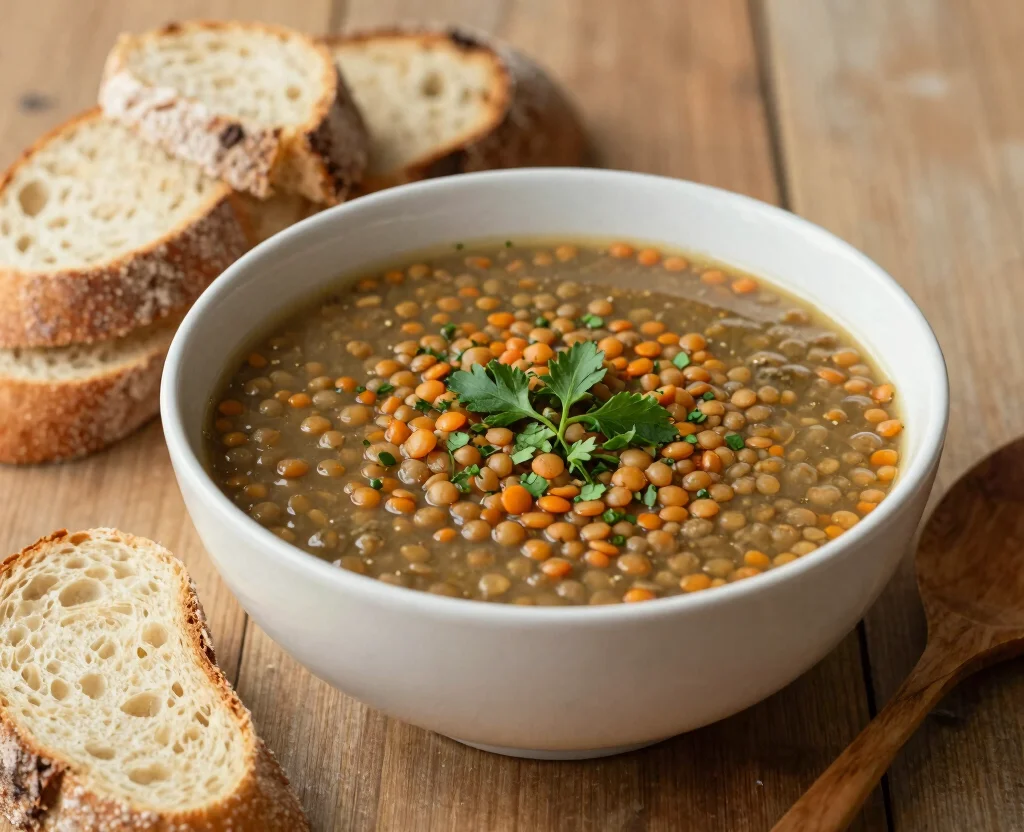 19 Middle Eastern Vegetarian Recipes – Exotic & Delicious - 11. Spiced Lentil Soup – Comforting Bowl 1