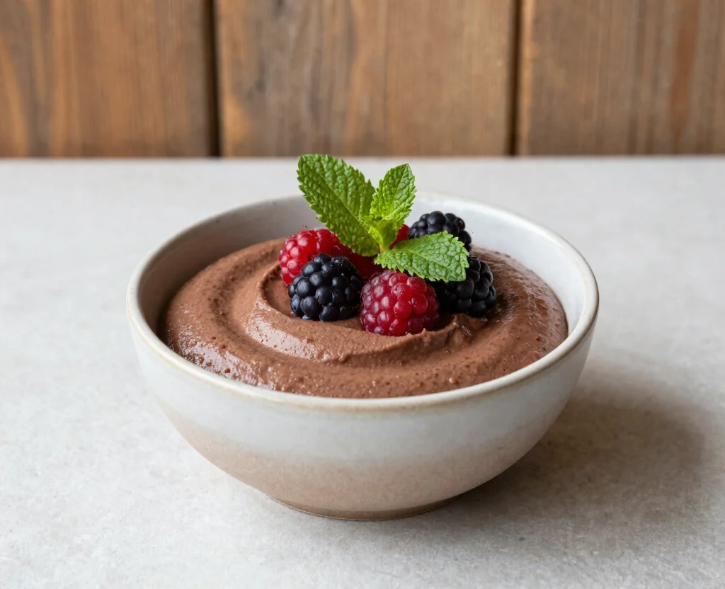 19 No Onion No Garlic Recipes Vegetarian – FODMAP-Friendly - 14. Chocolate Avocado Mousse 1