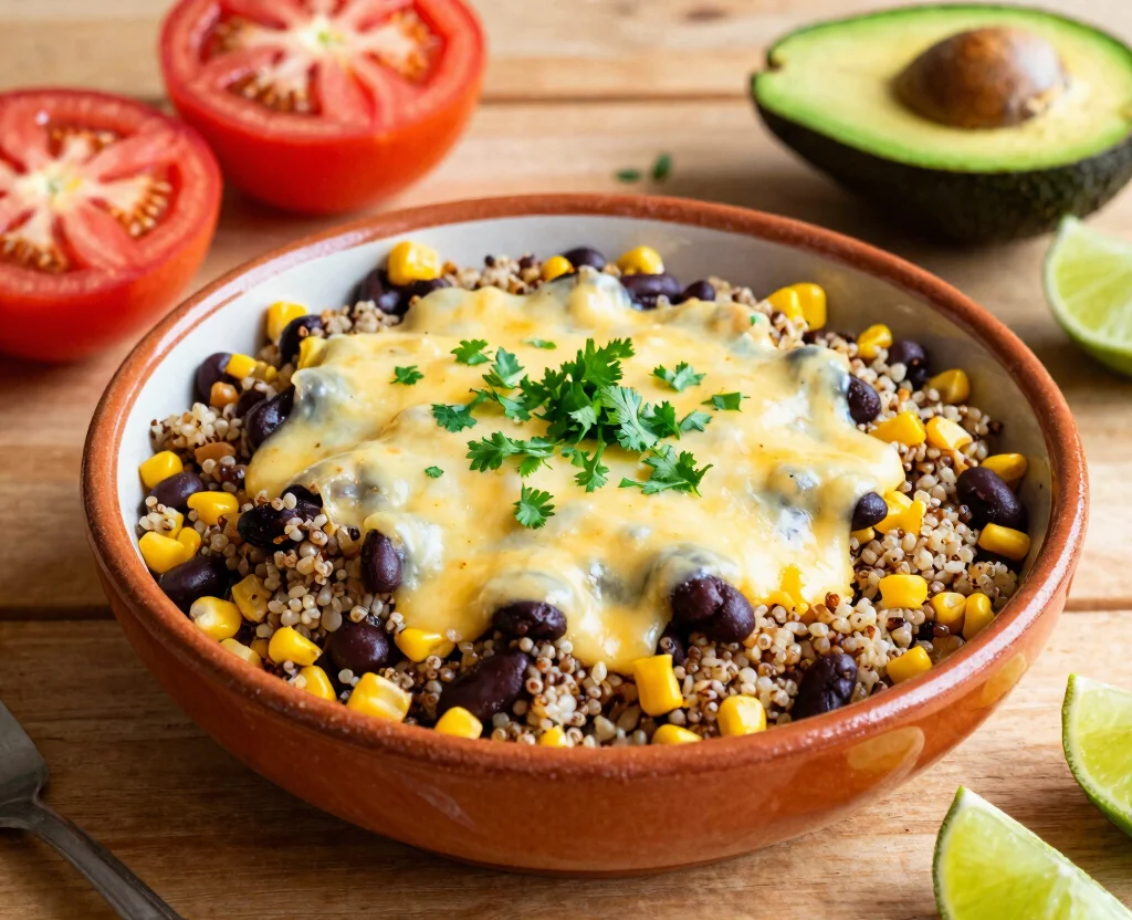 19 Vegetarian Casserole Recipes for Dinner – Comfort Food - 2. Mexican Quinoa Casserole 1