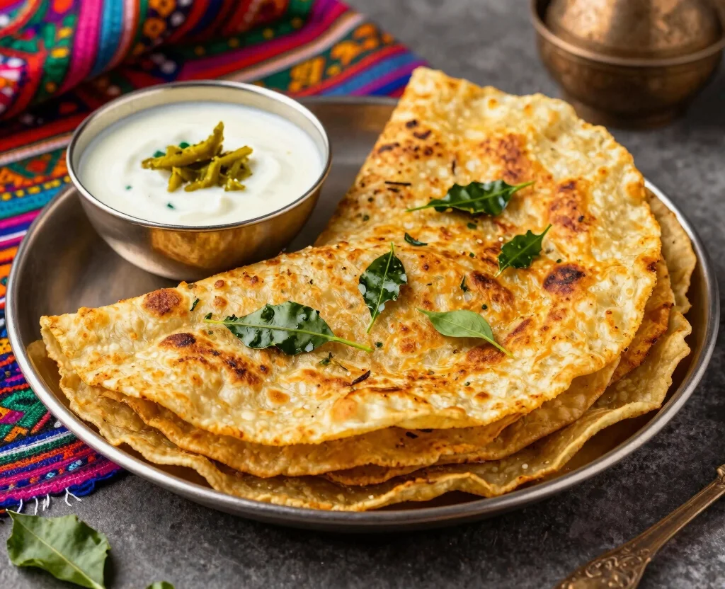 19 Vegetarian Recipes Dinner Indian – Classic & Contemporary - 12. Methi Thepla 1