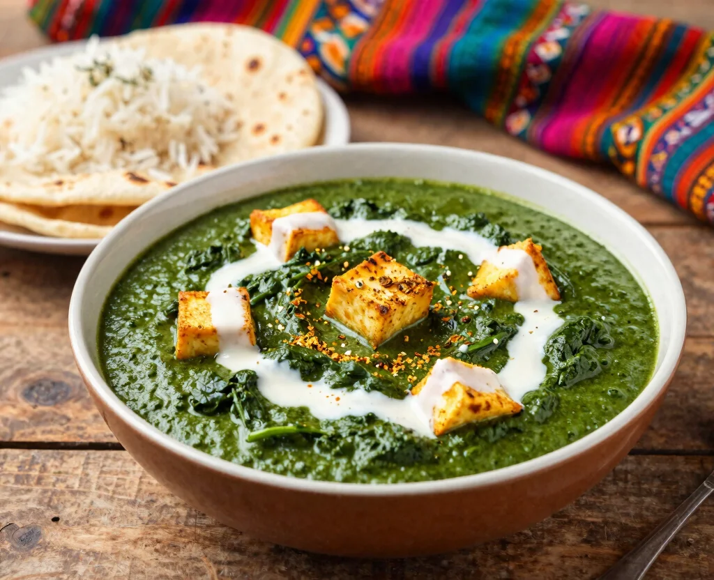 19 Vegetarian Recipes Dinner Indian – Classic & Contemporary - 3. Palak Paneer 1