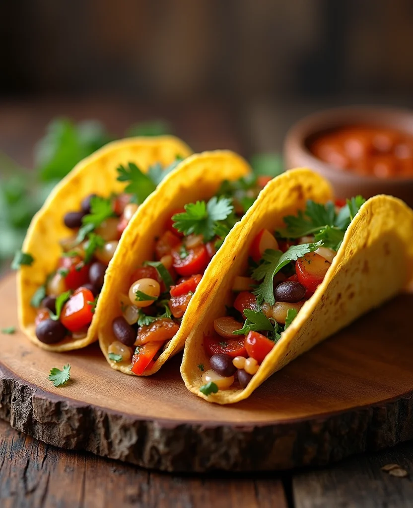Vegetarian Tacos Recipes: Easy Black Bean Tacos (30-Minute Weeknight Meal) - Step 3: Sauté Vegetables 1