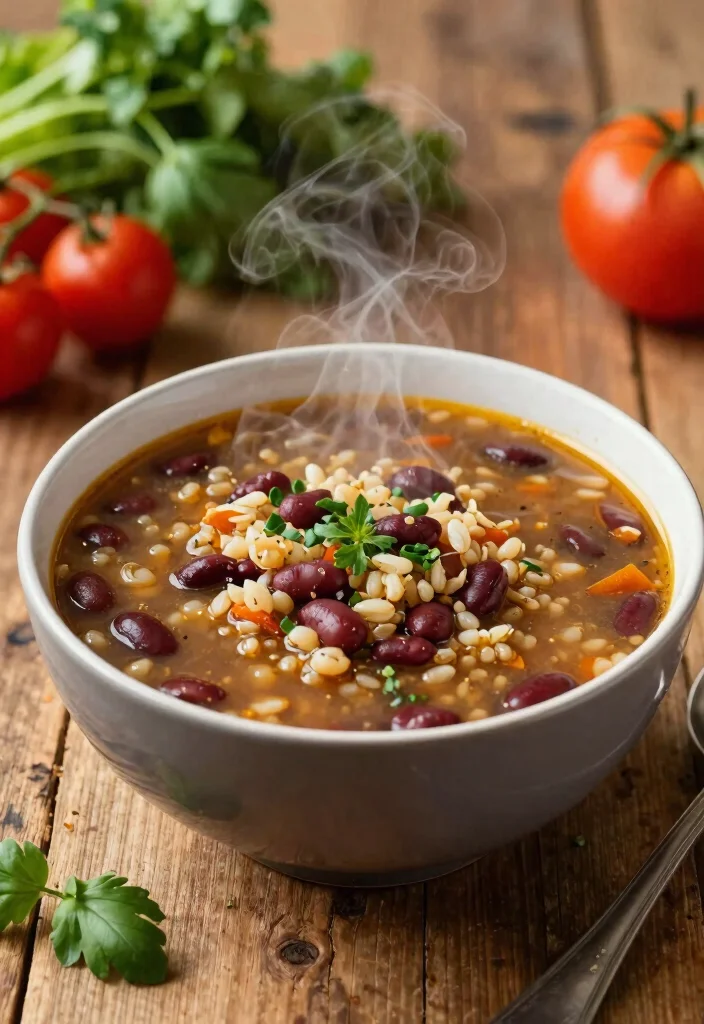 16 Bean Soup Recipes That Are Filling and Budget-Friendly - 14. Hearty Bean and Barley Soup 1