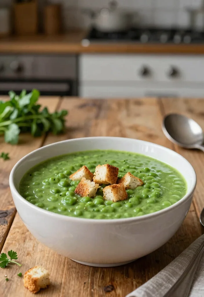 16 Bean Soup Recipes That Are Filling and Budget-Friendly - 6. Smoky Split Pea Soup 1