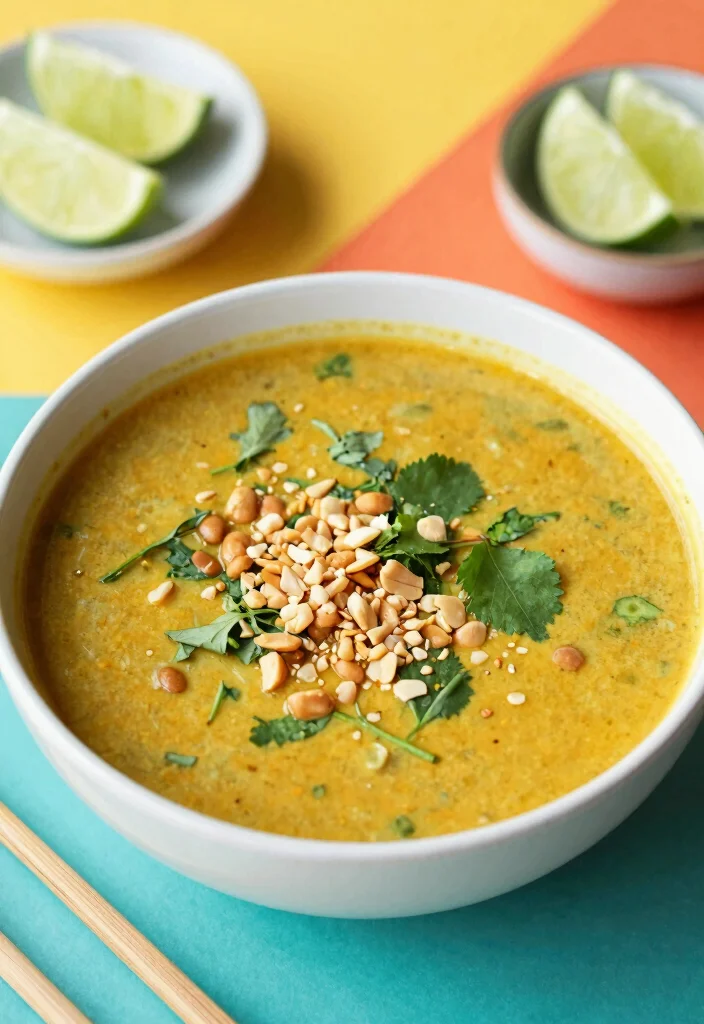 16 Bean Soup Recipes That Are Filling and Budget-Friendly - 7. Thai Peanut Bean Soup 1