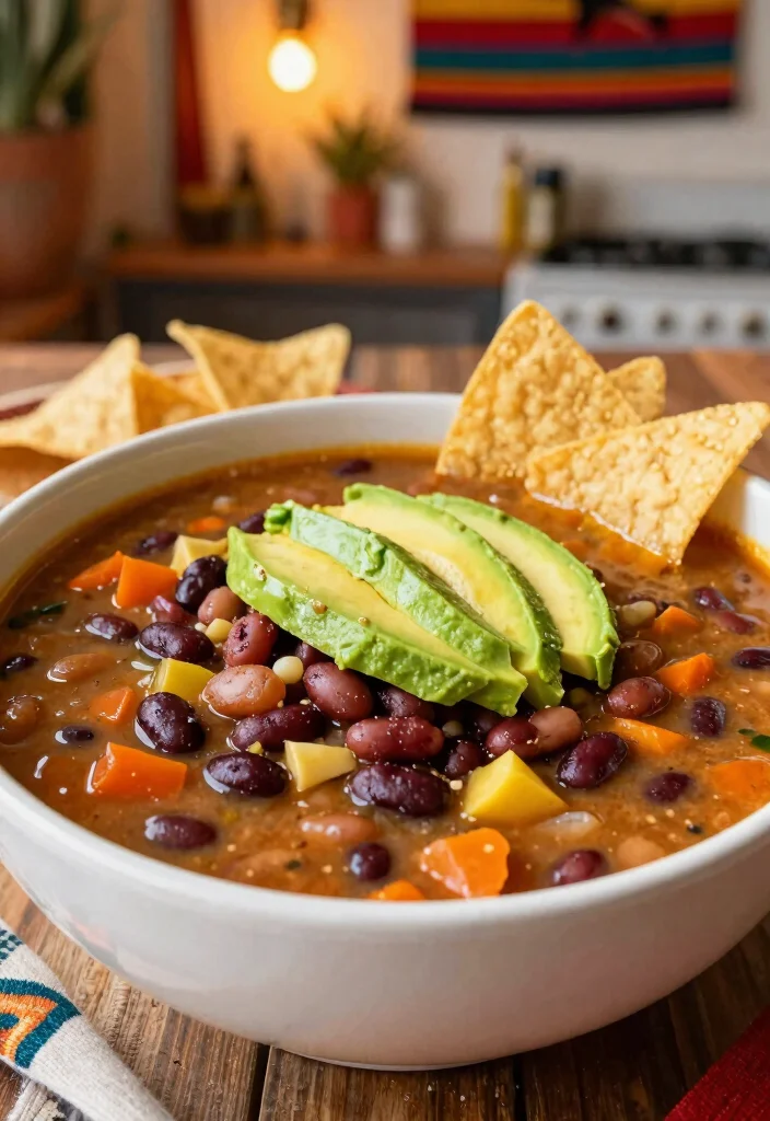 16 Bean Soup Recipes That Are Filling and Budget-Friendly - 8. Southwestern Bean Soup 1