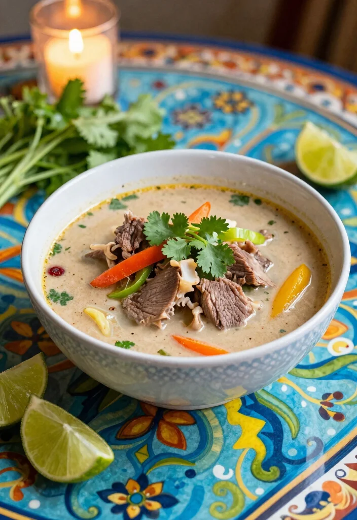 16 Beef Bone Broth Soup Recipes for Healing and Nutrition - 2. Spicy Thai Beef Bone Broth Soup 1