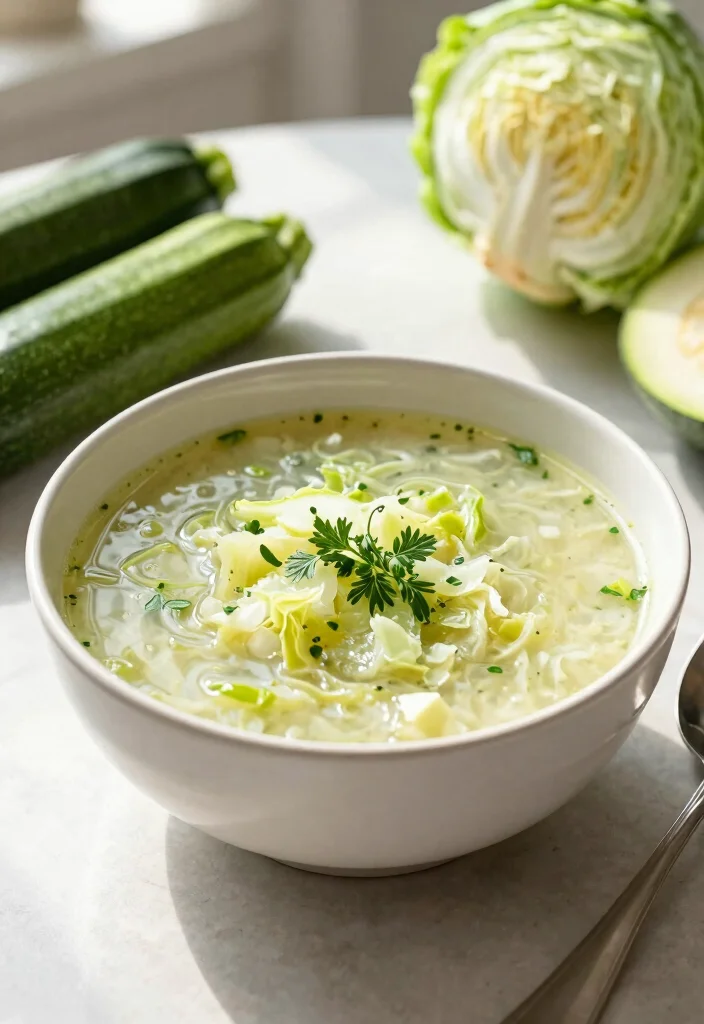 16 Cabbage Soup Recipes That Are Hearty and Budget-Friendly - 16. Cabbage Soup with Zucchini 1