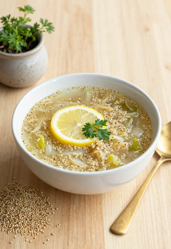 16 Cabbage Soup Recipes That Are Hearty and Budget-Friendly - 5. Cabbage Soup with Quinoa 1