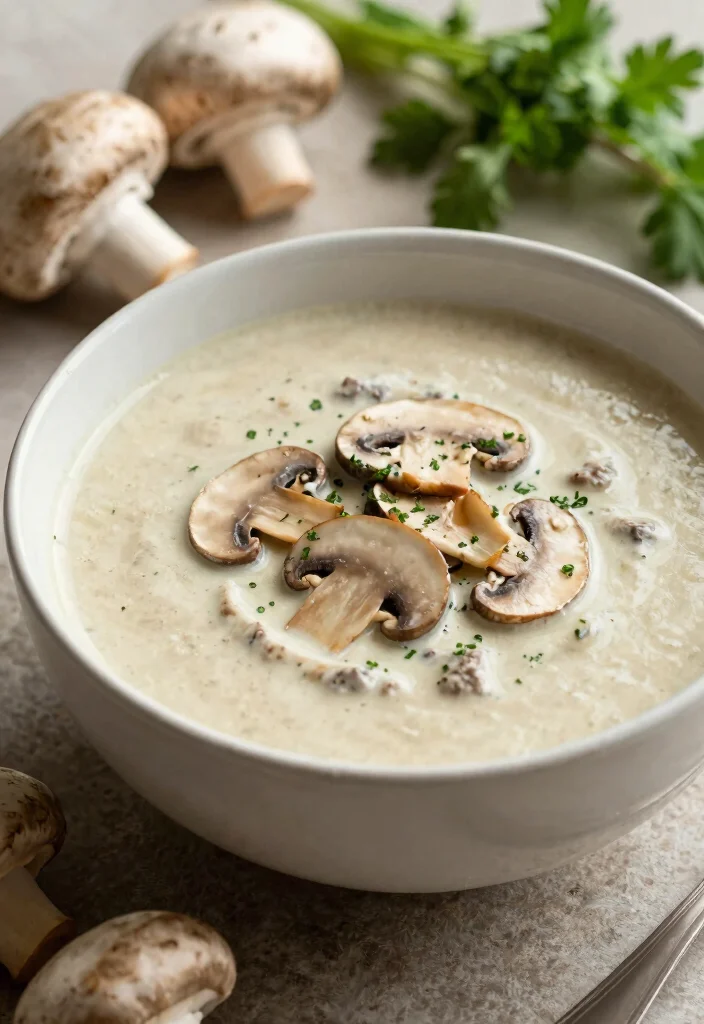 16 Carnivore Soup Recipes for a Simple Meat-Based Diet - 6. Creamy Mushroom Beef Soup 1