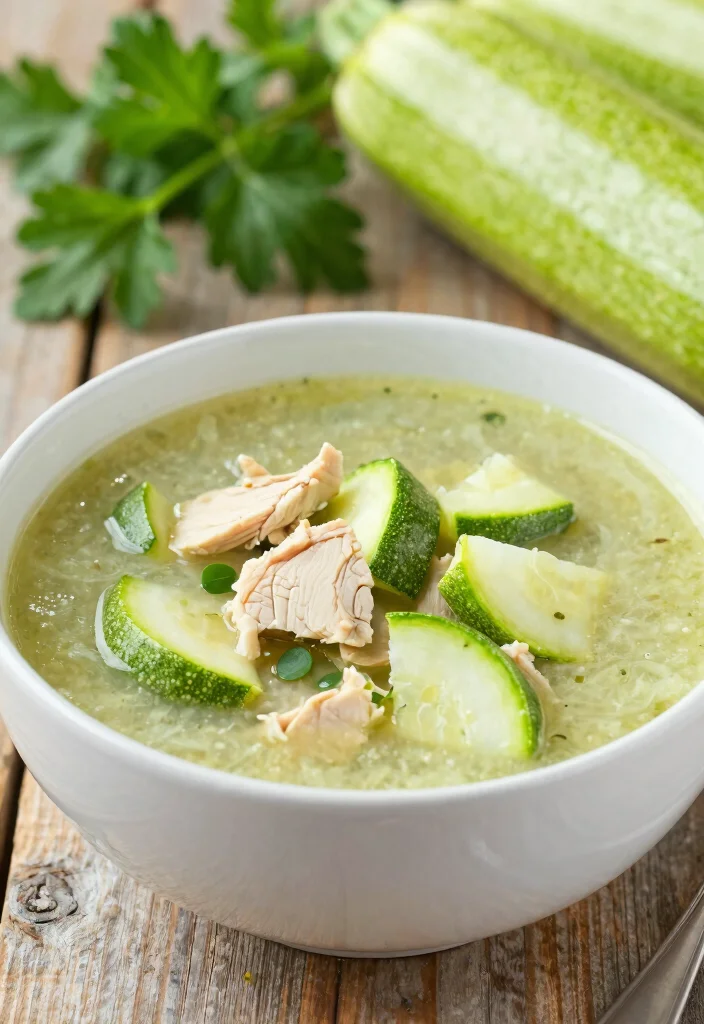 16 Carnivore Soup Recipes for a Simple Meat-Based Diet - 8. Chicken and Zucchini Soup 1