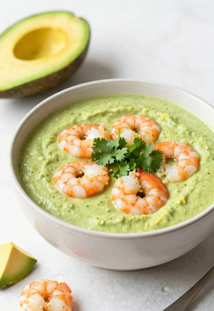16 Carnivore Soup Recipes for a Simple Meat-Based Diet - 9. Shrimp and Avocado Soup 1