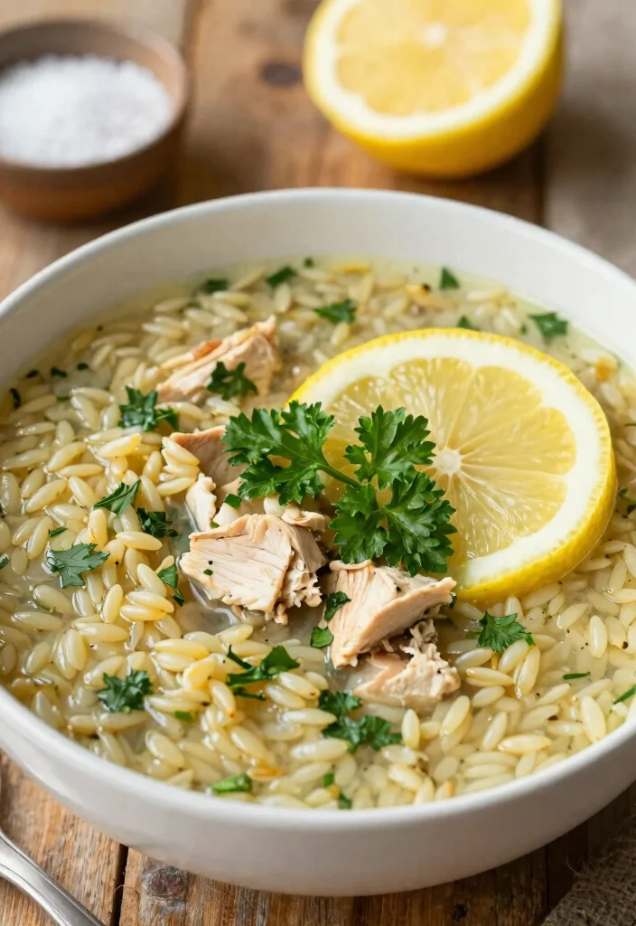 16 Chicken Orzo Soup Recipes for a Light Mediterranean Meal - 1. Lemon Herb Chicken Orzo Soup 1