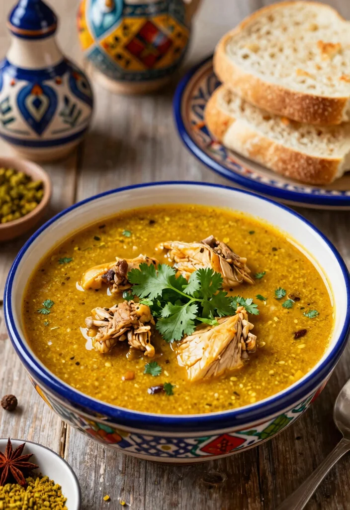 16 Chicken Thigh Soup Recipes That Are Rich and Juicy - 5. Moroccan Spiced Chicken Thigh Soup 1